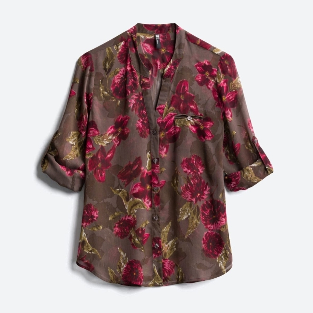 KUT FROM THE KLOTH Sinclaire Button Down Blouse